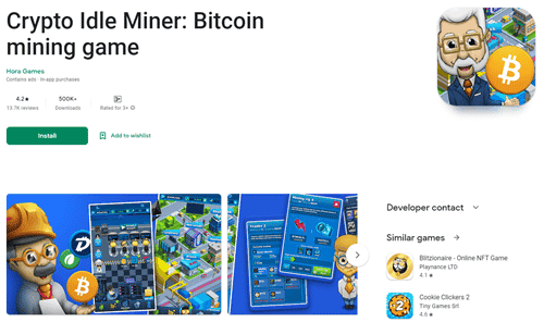 Lets Play Crypto Idle Miner - Bitcoin Tycoon, android gameplay