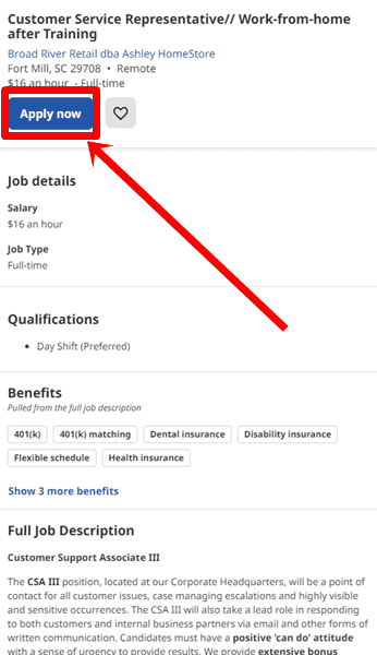 job details of indeed