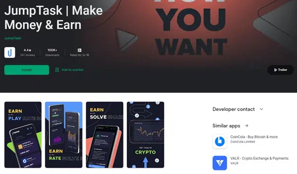 jumptask app