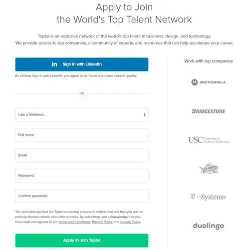 how to join toptal