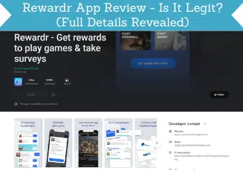 rewardr app review header