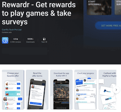 rewardr app