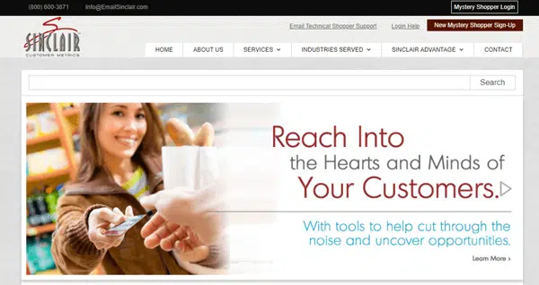 sinclair customer metrics