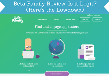 beta family review header