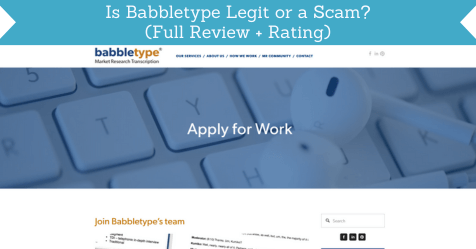 Is Babbletype Legit or a Scam? (Full Review + Rating)