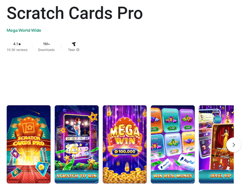 scratch cards pro app