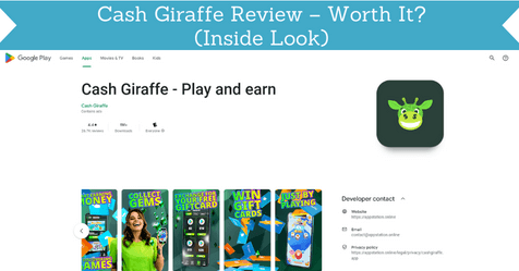 Cash Giraffe Review – Legit & Worth It? (REAL Inside Look)