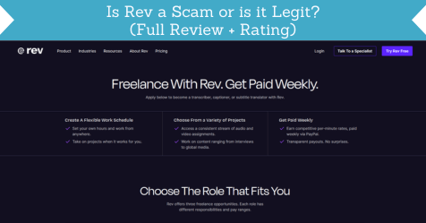 Please Rev Is Rev a Scam or is it Legit? (Full Review + Rating)