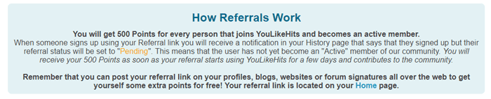 youlikehits referral program