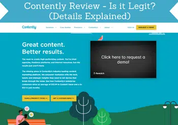 contently review header
