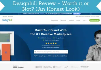 designhill review header