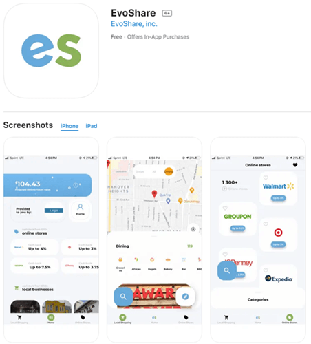 evoshare app