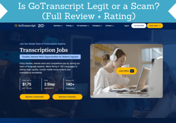 header for gotranscript review