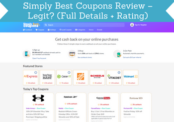 simply best coupons review header