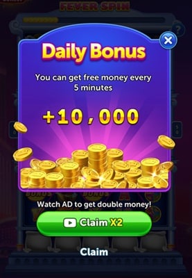slot rush daily bonus