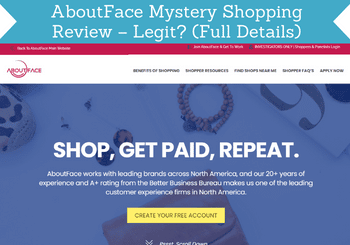 aboutface mystery shopping review header
