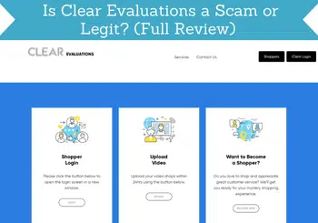 clear evaluations review header