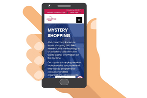 mobile version of aboutface mystery shopping