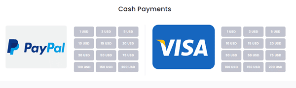 mintalise payment methods