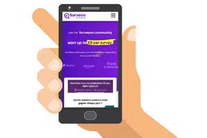 mobile version of surveoo