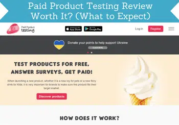 paid product testing review header