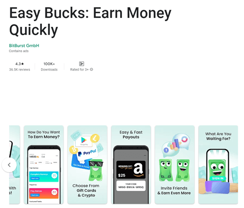 easy bucks app