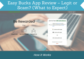 header for easy bucks app review