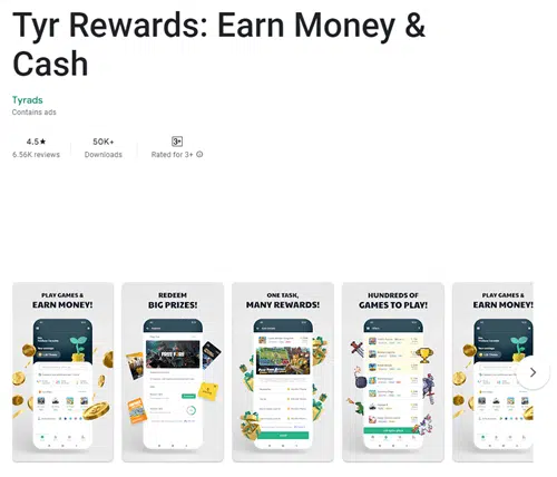 tyr rewards app