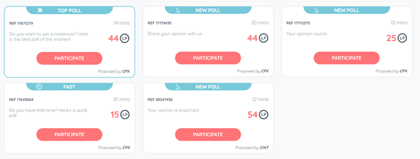 paid surveys of surveylama