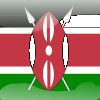 kenya flag button web