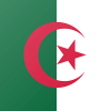 algeria flag button