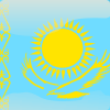 kazakhstan flag button