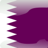qatar flag button