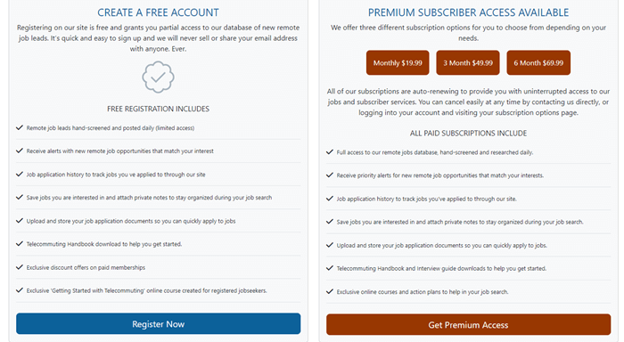 virtual vocations subscriptions