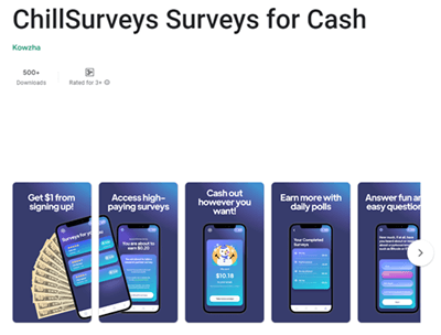 chillsurveys app