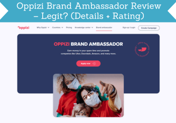 oppizi brand ambassador review header