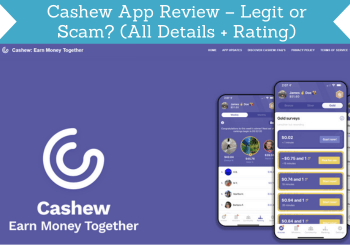 cashew app review header