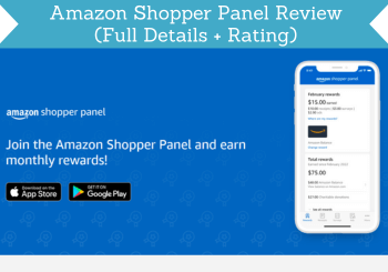 amazon shopper panel review header