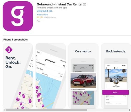 getaround app