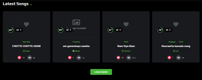 listening to music on musifiq