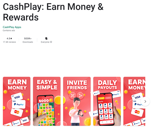 cashplay app