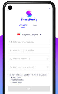 how to join shareparty