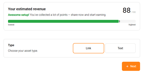 earning from linkvertise
