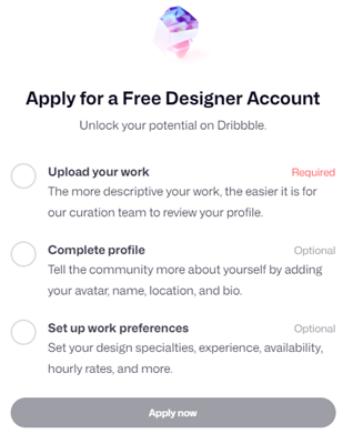 how to join dribbble