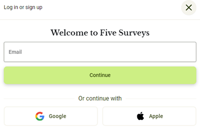 how to join five surveys