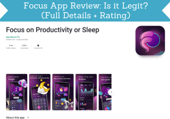 focus app review header