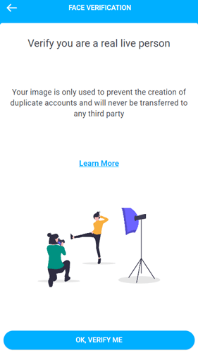 verifying your identity on gooddollar