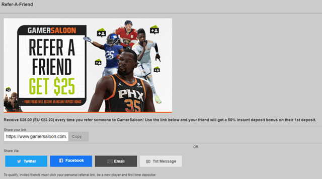 gamersaloon referral program