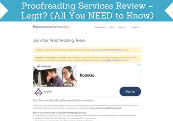 proofreading services review header