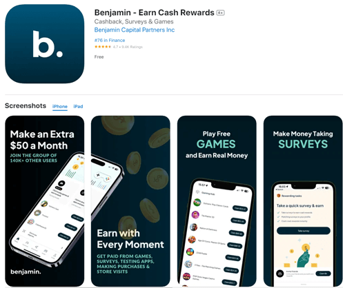 benjamin app